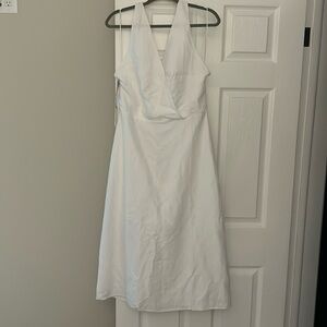 White linen dress from Artizia. Size 10. Never worn, tags still on.